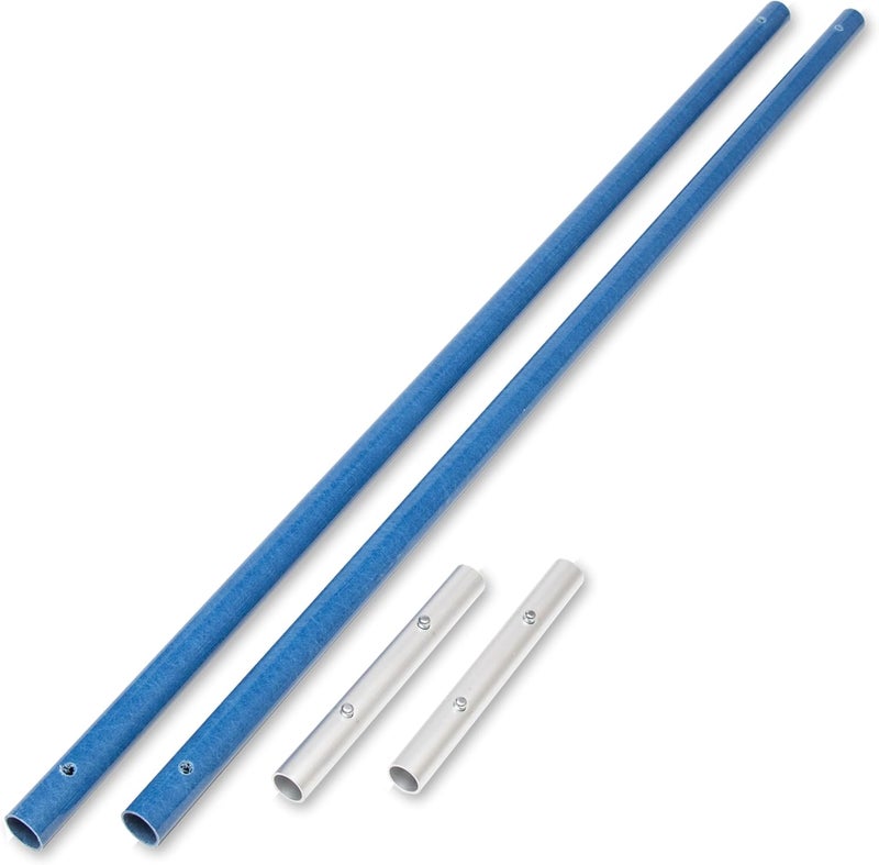 Avalanche ! Handle Extension Kit - Extends Snow Roof Rake by 8 Foot - Large - 4 Piece - Blue - AVA-HK - Image 1